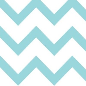 chevron blue LG - christmas wish collection