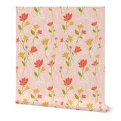 Skylark - Floral Pink 