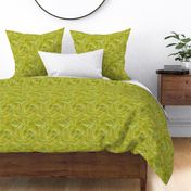 Southern Breeze - Geometric Moss Green