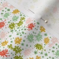 Sweet Tea - Floral Geometric White 