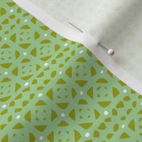 Veranda - Geometric Green