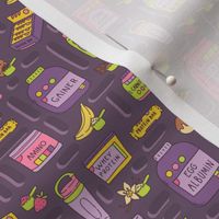 sports nutrition fabric design - protein food