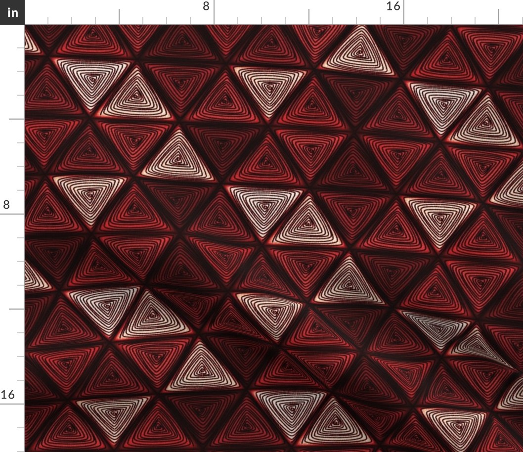 triangles red