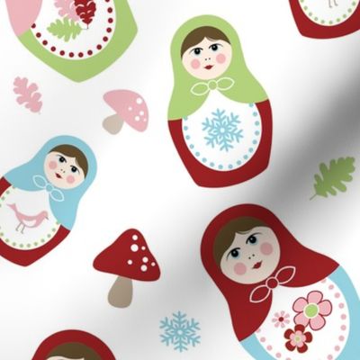 Matryoshka Dolls - 4 Seasons