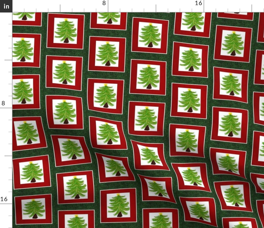 Christmas Tree Quilted