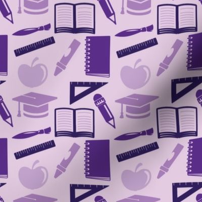 Back to School - 4in (purple)