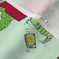 Bookworm Bedtime Stories - Green