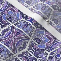 Purple Paisley Flower Squirm