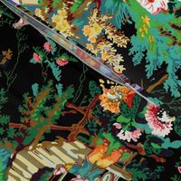 Chinoiserie Palace ~ Black 