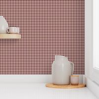 The Houndstooth Check ~ Pink & Brown ~ Wee 