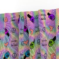 Peace, Love, & Nail Polish with ellagee logo