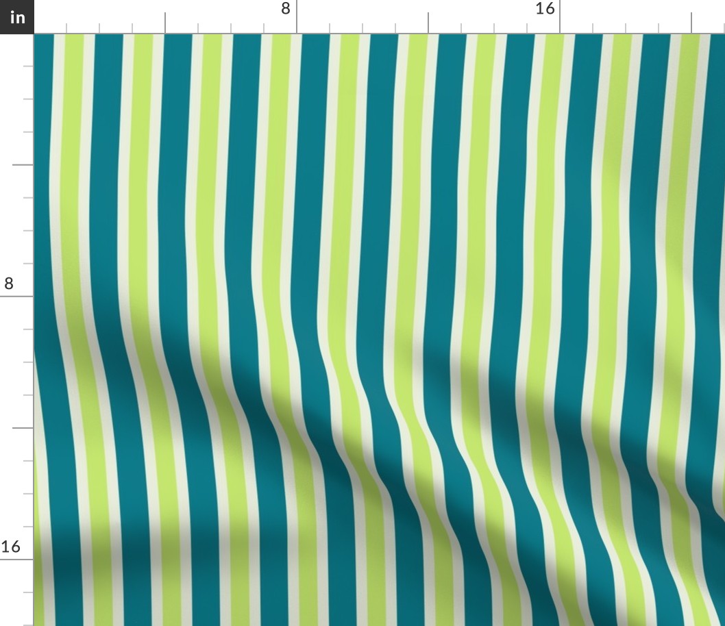 blue and green stripes