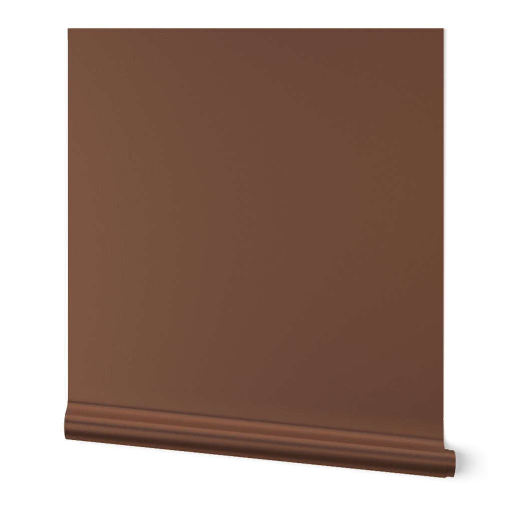 solid chocolate brown #744527