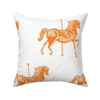 Carousel Horse in Outstanding Orange-ch