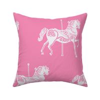 Carousel Horse in Ravishing Rose