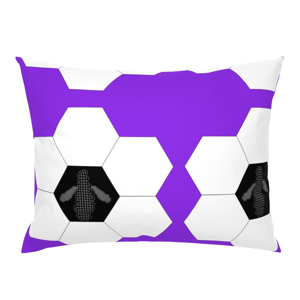 soccer bee pillow