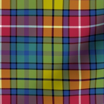 Buchanan 1800 tartan - 6" cool modern colors- Wilson's of Bannockburn