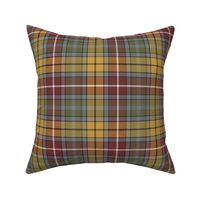 Buchanan 1800 tartan, 6" weathered colors 