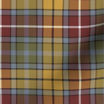 Buchanan 1800 tartan, 6" weathered colors 