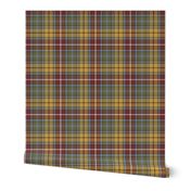 Buchanan 1800 tartan, 6" weathered colors 