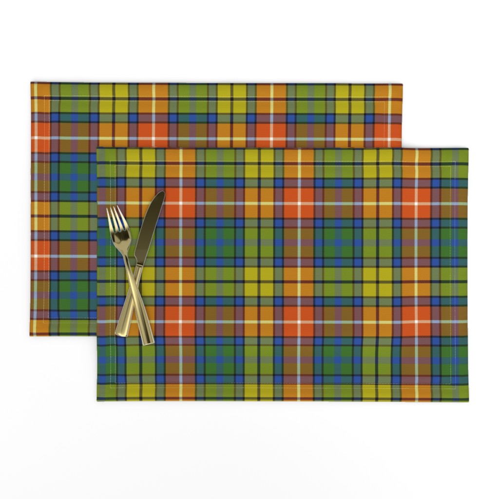 Buchanan 1800 tartan - 6" warm modern colors- Wilson's of Bannockburn