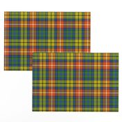 Buchanan 1800 tartan - 6" warm modern colors- Wilson's of Bannockburn