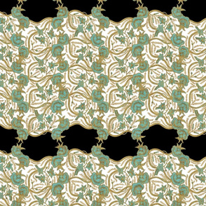 Paisley Lace ~ Verdigris 