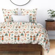 Southwestern // by petite_circus //  Baby Bedding cute kids nursery // 