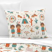 Southwestern // by petite_circus //  Baby Bedding cute kids nursery // 