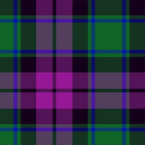 MacArthur of Milton hunting tartan from 1823, 6"