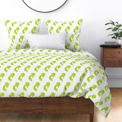 Southwest Kokopelli Green -set A