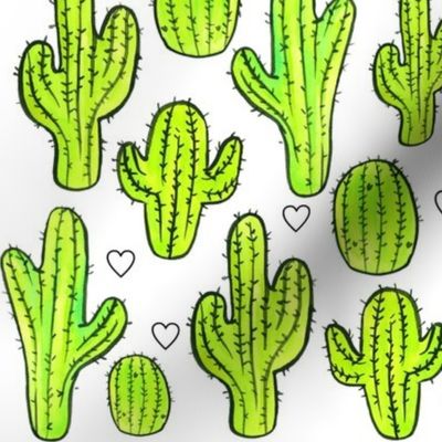 Cactus + Hearts