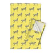 Carousel Horse in Miniature Mellow Yellow-ch