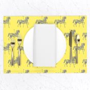 Carousel Horse in Miniature Mellow Yellow-ch