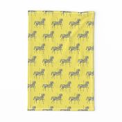 Carousel Horse in Miniature Mellow Yellow-ch