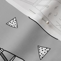 milk // grey kids food trendy milk jug pattern