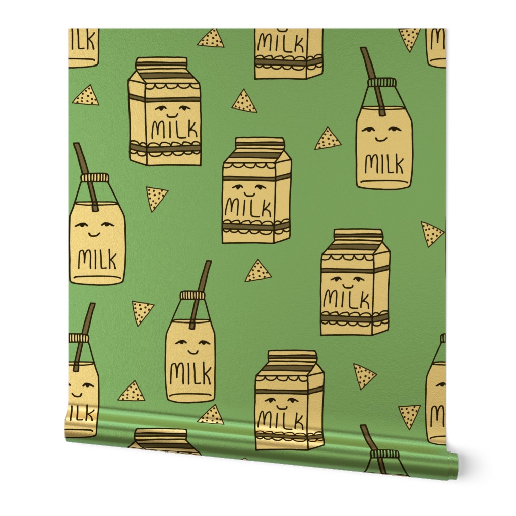 milk // mint kids milk milk jug food illustration