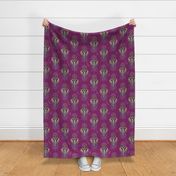 Elephants in Plum