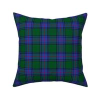 Shaw 1845 tartan, 3" bright modern colors