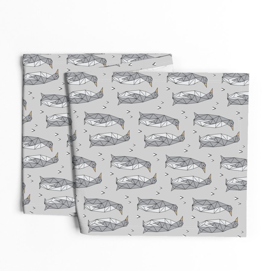 Geometric Penguins Gray