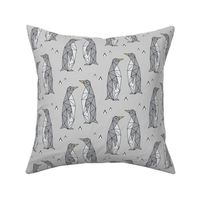 Geometric Penguins Gray