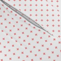 mod baby » tiny crosses coral