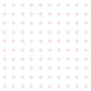 mod baby » tiny crosses coral light