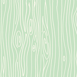 Wonky Woodgrain - Mint