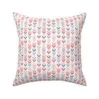 mod baby » herringbone arrows coral