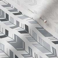 mod baby » herringbone arrows grey