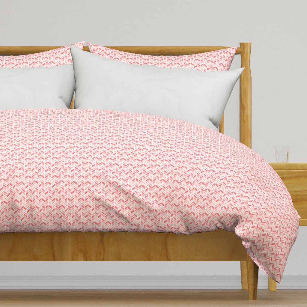 mod baby » herringbone coral