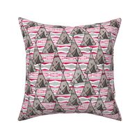 Pink Southwestern Teepees