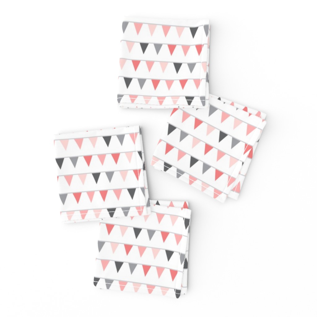 mod baby » bunting coral