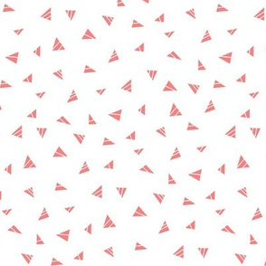 mod baby » tiny triangles coral